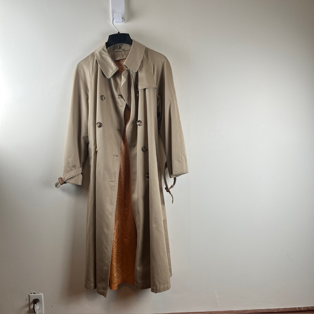 Vintage Tan R.O.C. Trench Coat M/S
